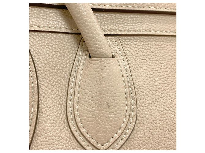 Céline Borsa Tote Mini Luggage di Celine Marrone - vista 15