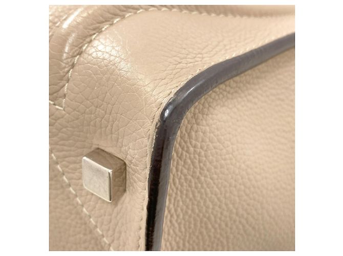 Céline Borsa Tote Mini Luggage di Celine Marrone - vista 19