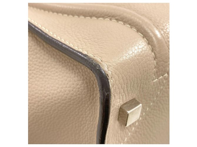 Céline Borsa Tote Mini Luggage di Celine Marrone - vista 22