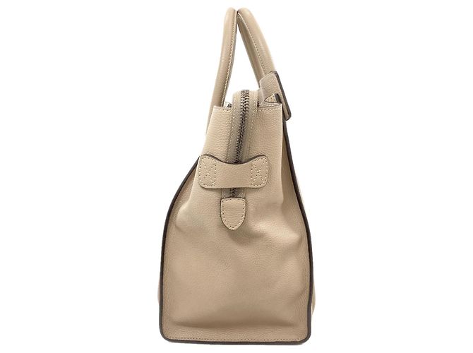 Céline Borsa Tote Mini Luggage di Celine Marrone - vista 3