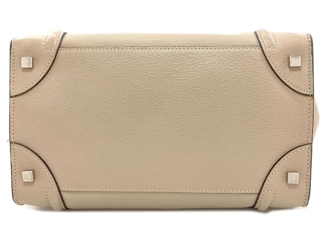 Céline Borsa Tote Mini Luggage di Celine Marrone - vista 4