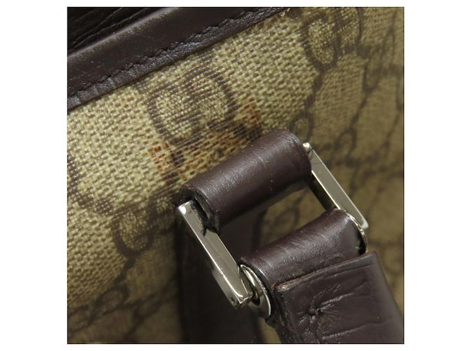 Gucci GG Supreme PVC Tote Bag Braun - Ansicht 19