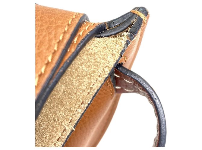 Borsa Loewe Gate - Borsa a spalla in pelle di vitello Marrone - vista 16