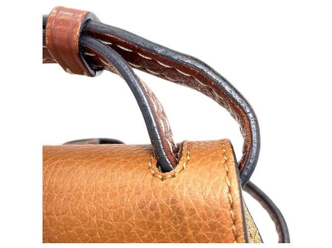 Borsa Loewe Gate - Borsa a spalla in pelle di vitello Marrone - vista 21