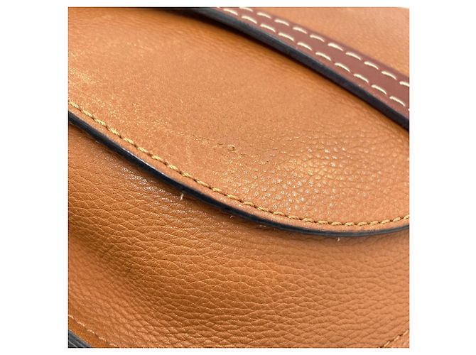 Borsa Loewe Gate - Borsa a spalla in pelle di vitello Marrone - vista 26