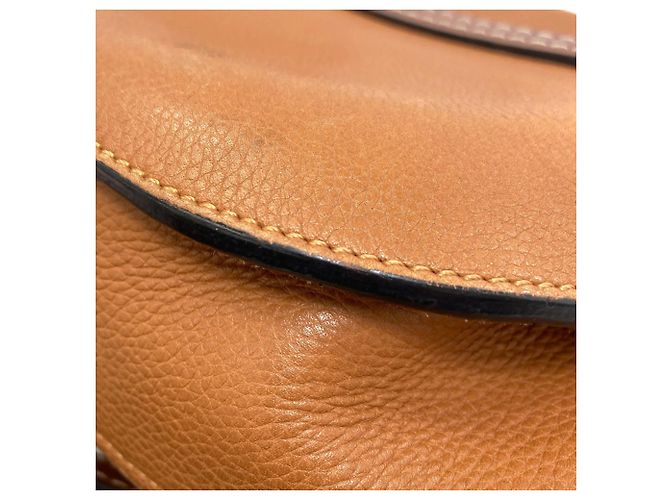 Borsa Loewe Gate - Borsa a spalla in pelle di vitello Marrone - vista 28