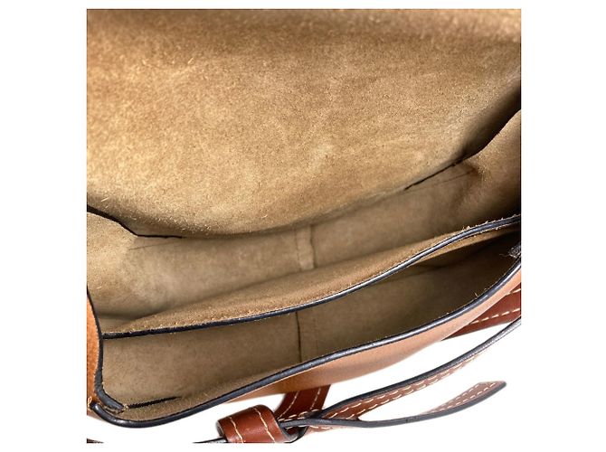 Borsa Loewe Gate - Borsa a spalla in pelle di vitello Marrone - vista 5