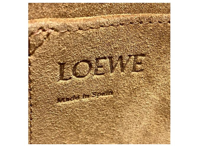 Borsa Loewe Gate - Borsa a spalla in pelle di vitello Marrone - vista 6