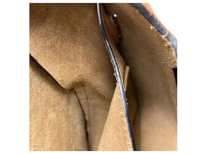 Borsa Loewe Gate - Borsa a spalla in pelle di vitello Marrone - vista 8