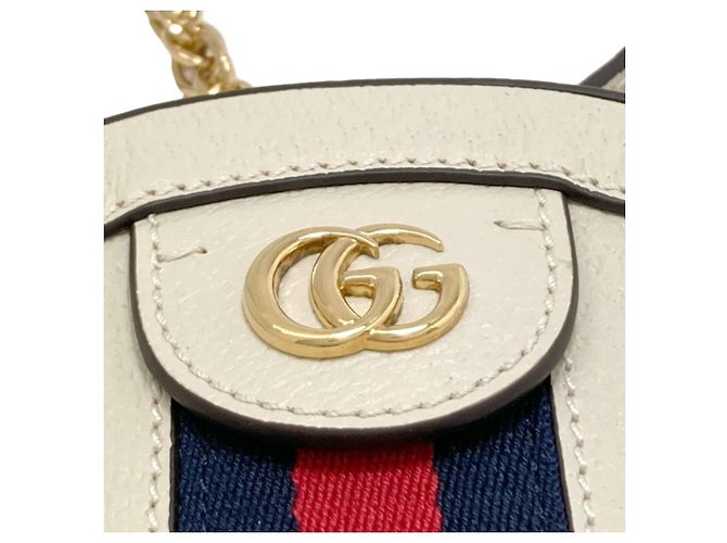 Bolso de Hombro Double G Gucci Blanco - vista 12