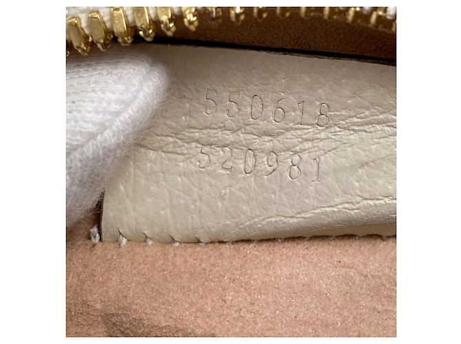 Bolso de Hombro Double G Gucci Blanco - vista 7