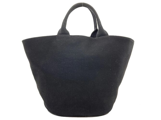 Tote Prada 1BG163 Canapa Tragetasche Schwarz - Ansicht 2