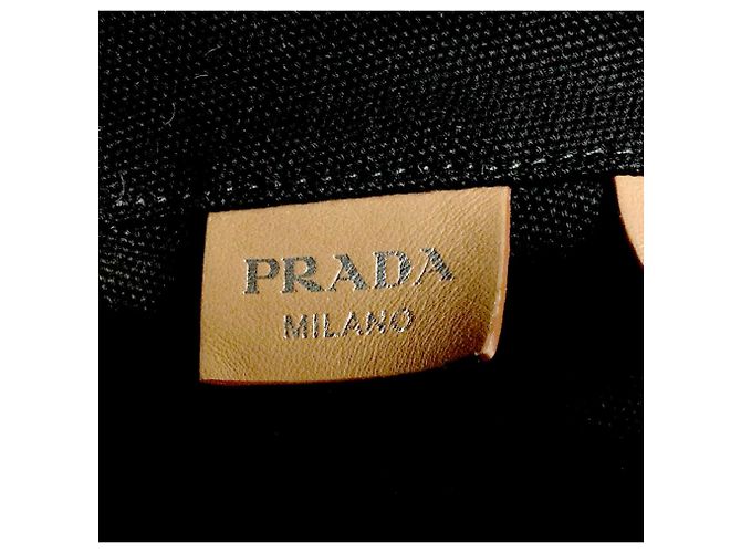 Tote Prada 1BG163 Canapa Tragetasche Schwarz - Ansicht 6