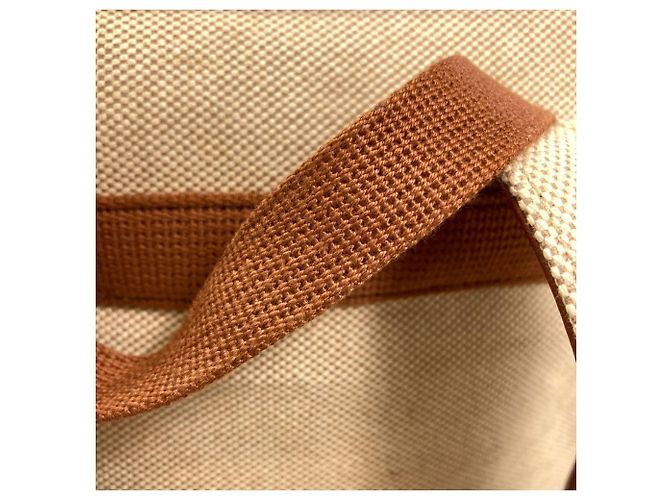 Gucci Sherry Line Canvas Rucksack Braun - Ansicht 16