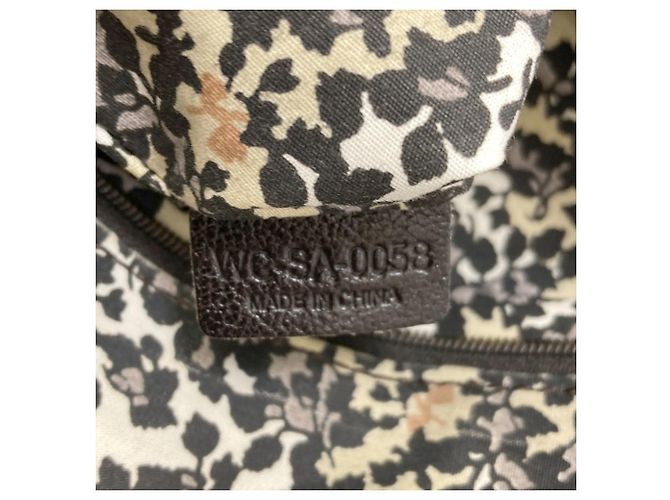 Céline Borsa a mano in denim Macadam di Celine Nero - vista 7