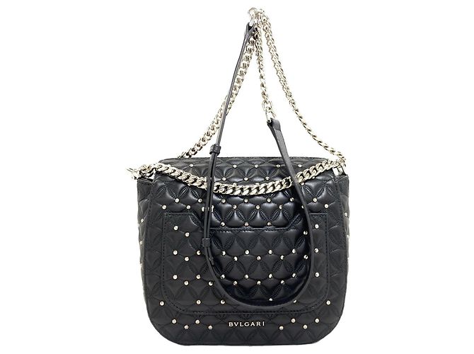 Bulgari Borsa a Spalla Bvlgari Diva's Dream Chain Nero - vista 2