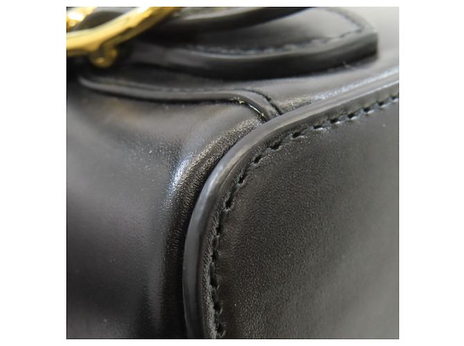 Zaino Gucci Bamboo in pelle di vitello nera Nero - vista 21