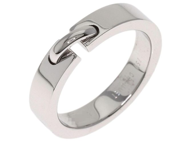 Anel Liens #10 em Ouro Branco 18K Chaumet - vista 2