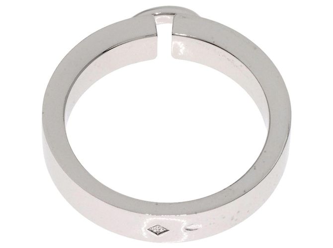 Anel Liens #10 em Ouro Branco 18K Chaumet - vista 4