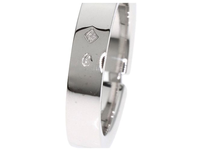 Anel Liens #10 em Ouro Branco 18K Chaumet - vista 8