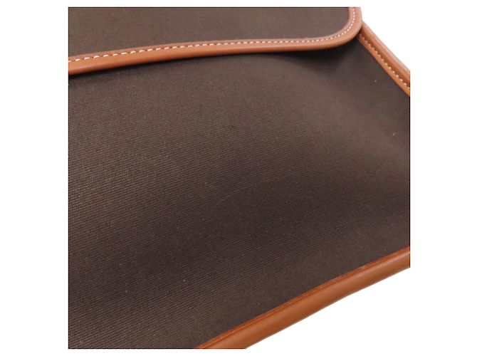 Borsa a Spalla Hermès Buenaventura Marrone - vista 16