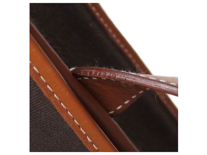 Borsa a Spalla Hermès Buenaventura Marrone - vista 21