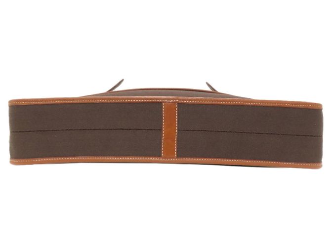 Borsa a Spalla Hermès Buenaventura Marrone - vista 4