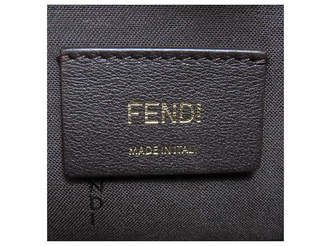 Fendi By The Way Mini Borsa Marrone - vista 6