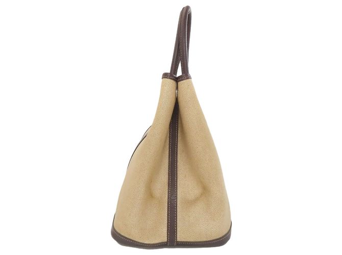 Borsa Tote Garden Party PM di Hermès Beige - vista 3
