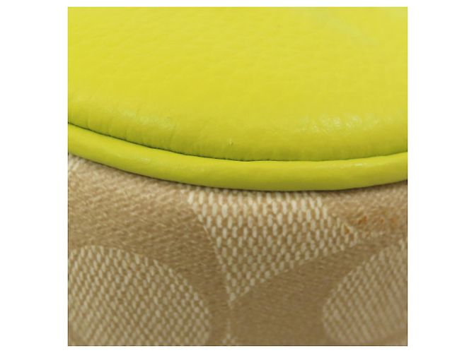 Borsa a mano Coach CJ590 Terri Signature 2 in 1 Giallo - vista 14