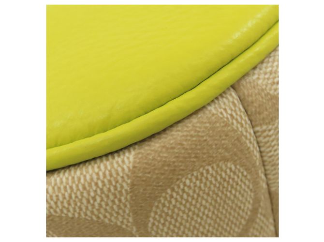 Borsa a mano Coach CJ590 Terri Signature 2 in 1 Giallo - vista 15