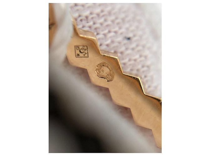 Anello Chaumet in oro rosa e diamanti D'oro - vista 16