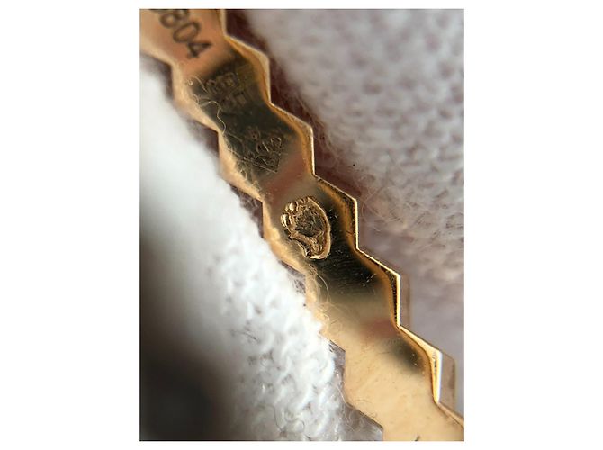 Anello Chaumet in oro rosa e diamanti D'oro - vista 17