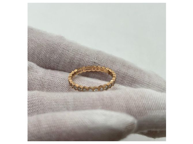 Anello Chaumet in oro rosa e diamanti D'oro - vista 6