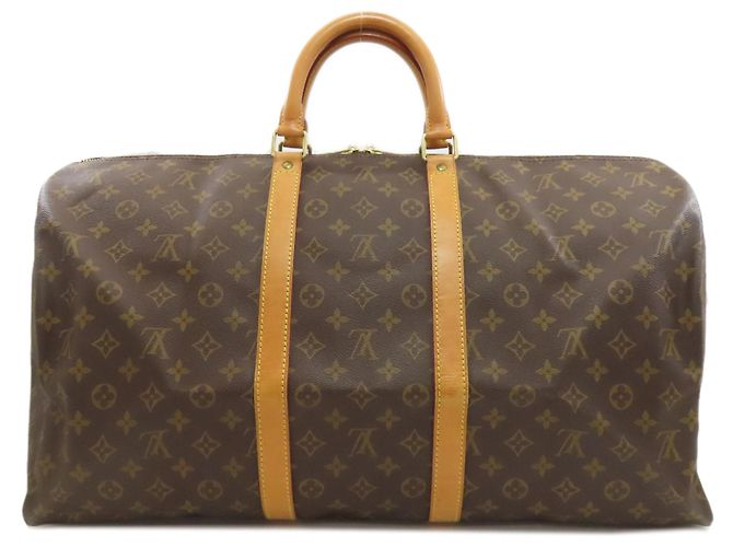 Borsa Boston Keepall 55 Louis Vuitton Monogramma - vista 2