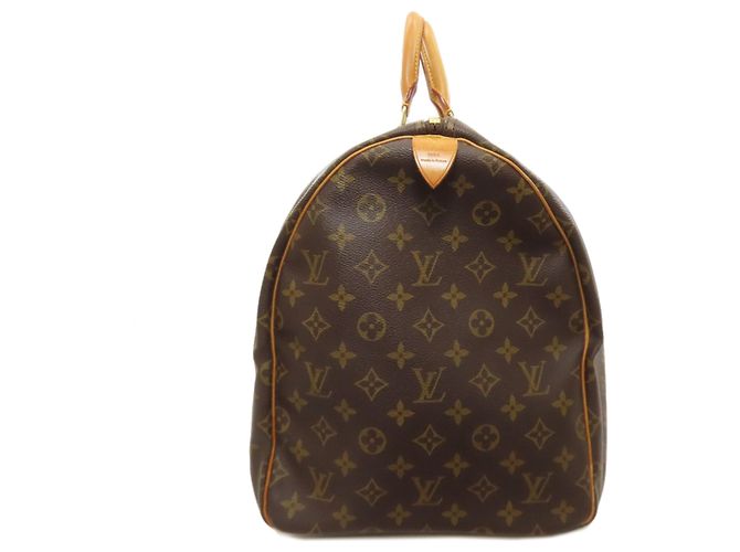 Borsa Boston Keepall 55 Louis Vuitton Monogramma - vista 3