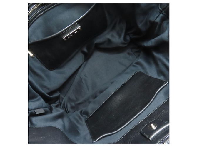 Borsa Miu Miu Matelassé 2 in 1 Nero - vista 5