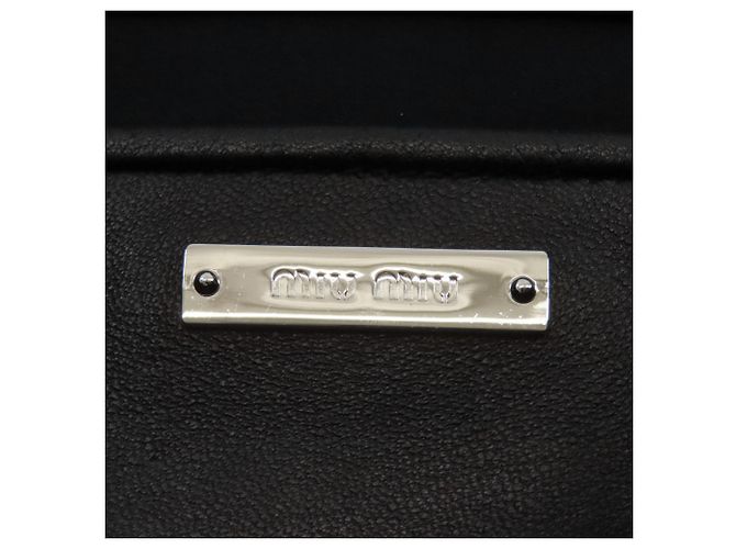 Borsa Miu Miu Matelassé 2 in 1 Nero - vista 6