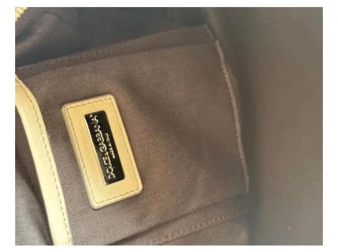 Edizione Limitata "Patchwork Esotico" Borsa "Bowling Bag" Convertibile Esclusiva di Dolce & Gabbana. Beige Taupe Marrone chiaro - vista 9