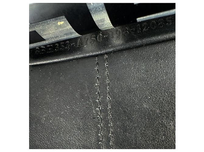 Borsa a mano Runaway Shopper Fendi in pelle vinilica nera e trasparente Nero - vista 13