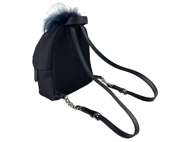 Fendi ZAINO MINI Rucksack Schwarz - Ansicht 11