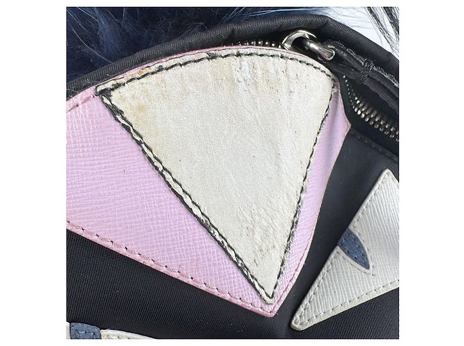 Fendi ZAINO MINI Rucksack Schwarz - Ansicht 15
