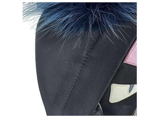 Fendi ZAINO MINI Rucksack Schwarz - Ansicht 6