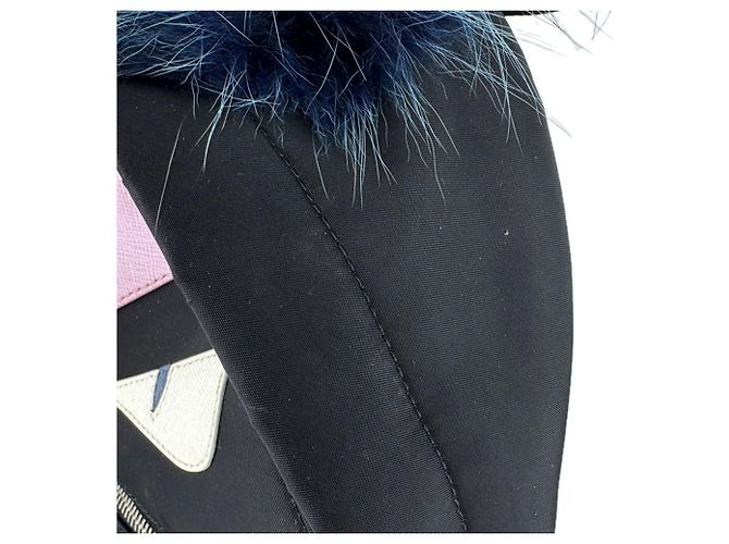 Fendi ZAINO MINI Rucksack Schwarz - Ansicht 7