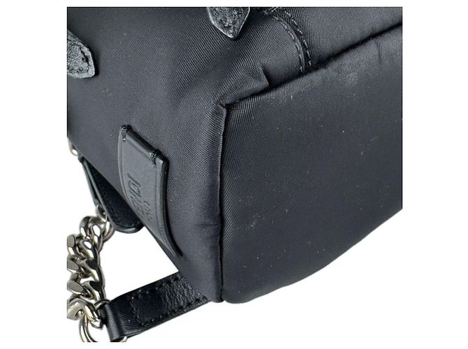 Fendi ZAINO MINI Rucksack Schwarz - Ansicht 8