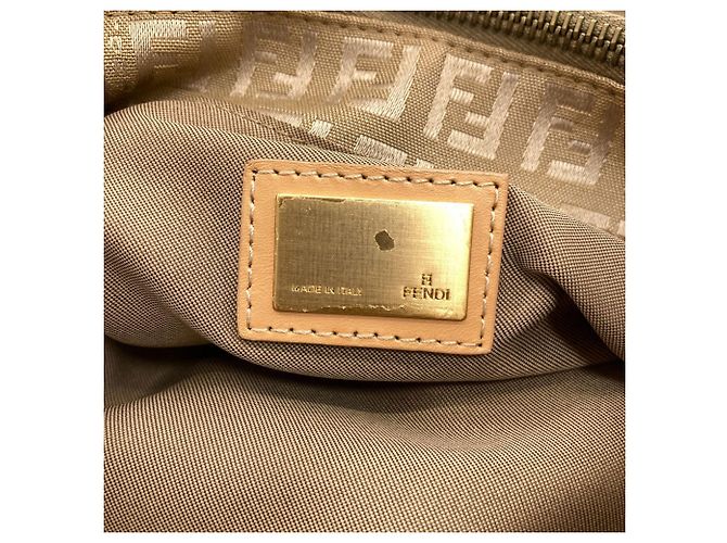Fendi Zucca-Muster Canvas-Handtasche Braun - Ansicht 6