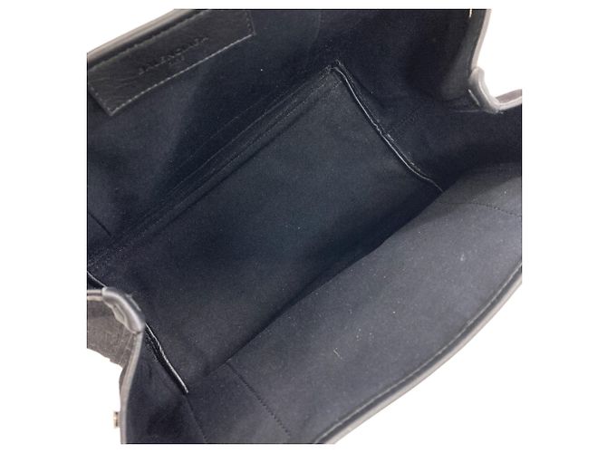 Everyday Borsa Balenciaga 339933 Cabas S in blu navy Nero - vista 5