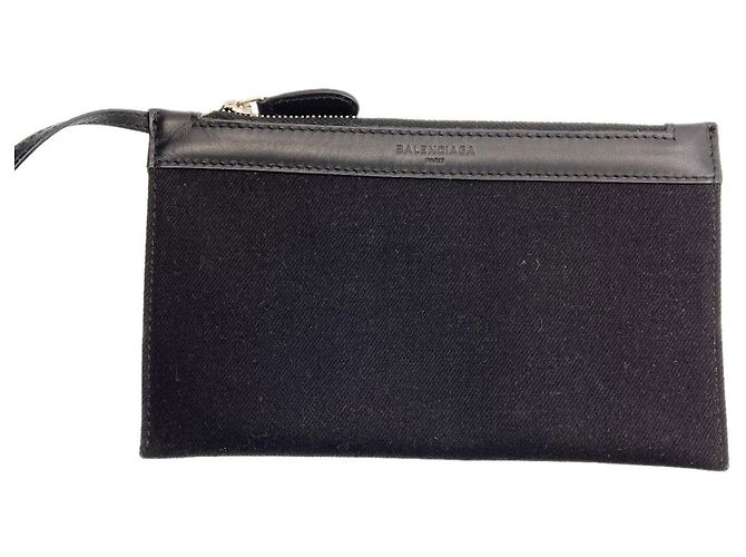 Everyday Borsa Balenciaga 339933 Cabas S in blu navy Nero - vista 8