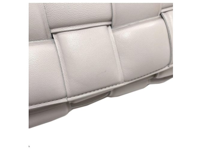 Bolso maxi Chain Cassette de Bottega Veneta Blanco - vista 10