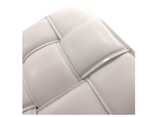Bolso maxi Chain Cassette de Bottega Veneta Blanco - vista 13